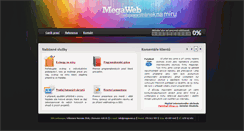 Desktop Screenshot of megaweb.cz